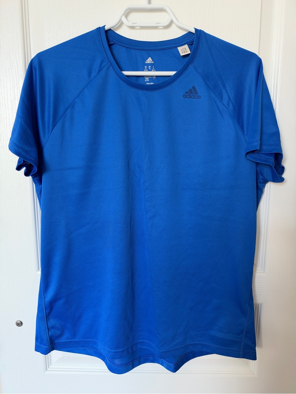 adidas Climalite Women’s Short Sleeve Tee in Royal Blue